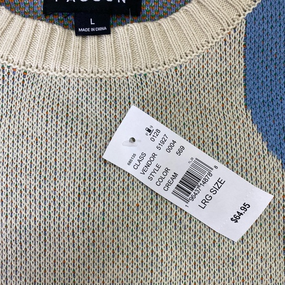 PacSun Smiley Crewneck Sweater Size Large NWT - Picture 6 of 9